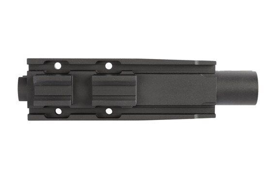 UltiMAK AK Forward Optic Mount is made of aluminum with an anodized finish